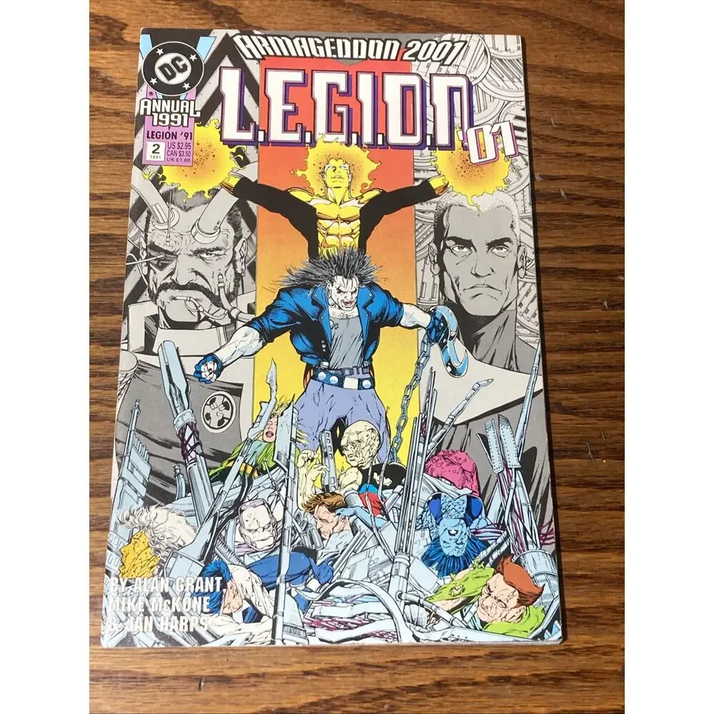 L.E.G.I.O.N. '01 Annual #2 1991 Armageddon 2001 tie in Lobo